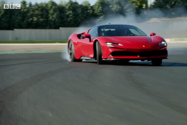 Chris Harris gets to drive the new Ferrari SF90