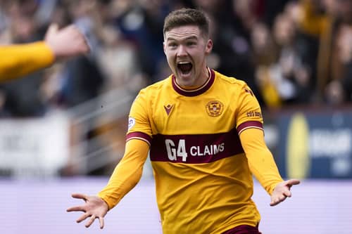 Motherwell's Blair Spittal has reportedly agreed to join Hearts next season. (Photo by Craig Foy / SNS Group)