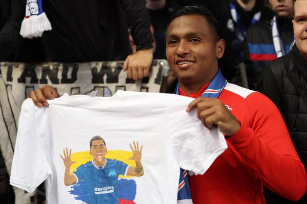 Alfredo Morelos is yet to sign for a new club since leaving Rangers.  (Photo by Ross MacDonald / SNS Group)