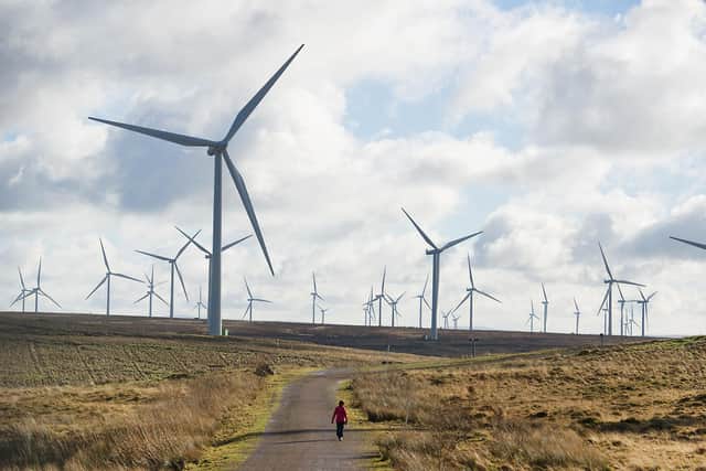 The joint ventures will initially target the development over the next five to ten years of up to nine onshore wind farms in Scotland and Wales. Picture: John Devlin