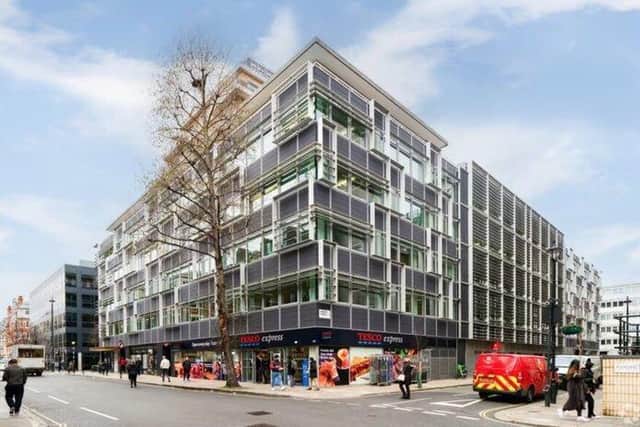 Pathos Communications Headquarters on New Cavendish St, London. Picture - supplied.