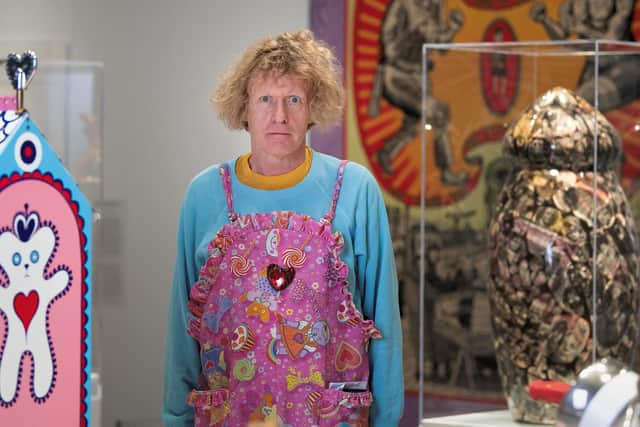 Turner-prize winning artist, author and broadcaster Grayson Perry is bringing his Smash Hits show to Edinburgh's National Galleries Scotland (Royal Scottish Academy), from 22 July to Sunday 12 November 2023. Pic: Annar Bjørgli.