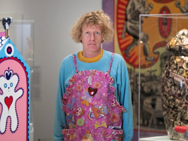 Turner-prize winning artist, author and broadcaster Grayson Perry is bringing his Smash Hits show to Edinburgh's National Galleries Scotland (Royal Scottish Academy), from 22 July to Sunday 12 November 2023. Pic: Annar Bjørgli.