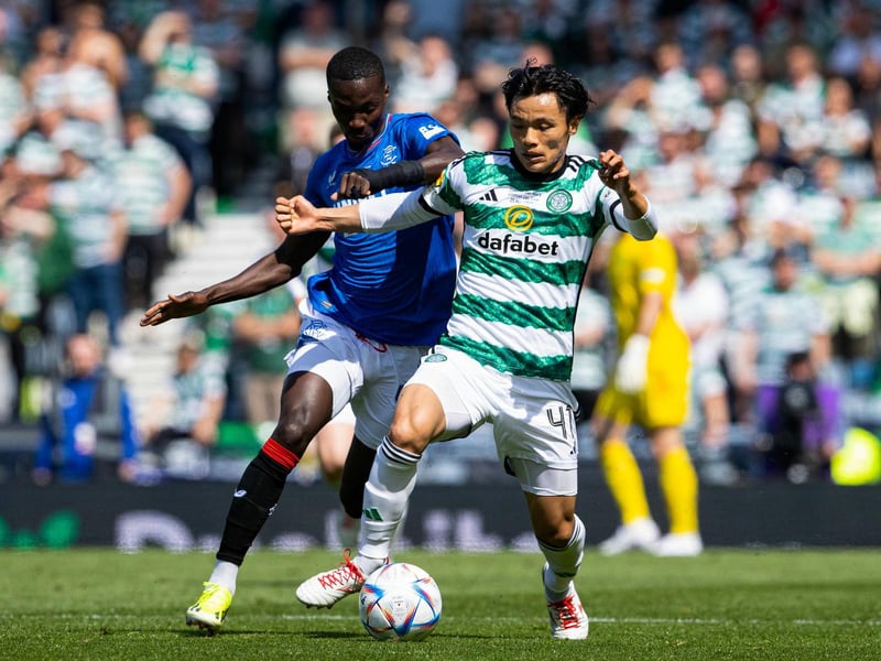 Rangers have got a really smart player on their hands here. The Ivorian is a warrior in the midfield and matured from the previous Old Firm match just a couple of weeks ago. Snapped into tackles, drove forward, passed the ball well and put in some testing corners. Didn't deserve to lose. 7