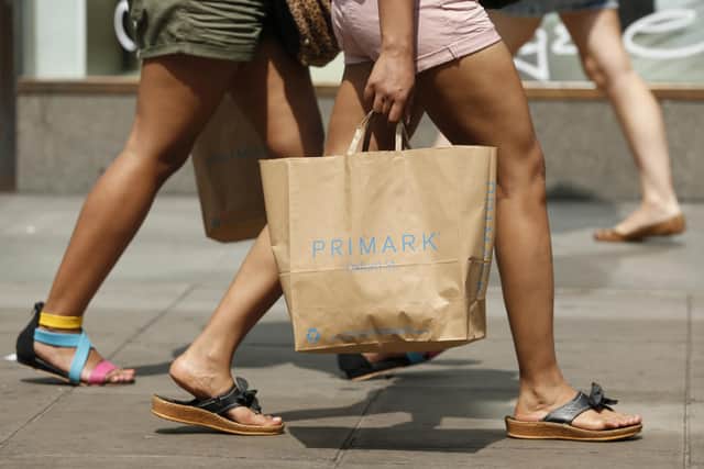 The recent period of sustained sunshine has encouraged shoppers onto the high street.