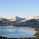 Views of snow capped mountains from Conic Hill in the Loch Lomond and the Trossachs Parks, one of Scotland's national parks (pic: John Devlin)