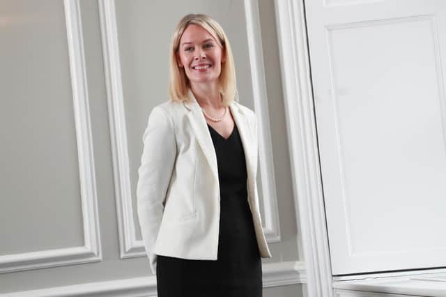 Clare Ansell is the banking director at Edinburgh-headquartered Hampden & Co. Picture: Stewart Attwood
