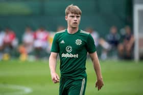 Luca Connell in action for Celtic during a pre-season friendly against Charlton Athletic. (Photo by Craig Foy / SNS Group)