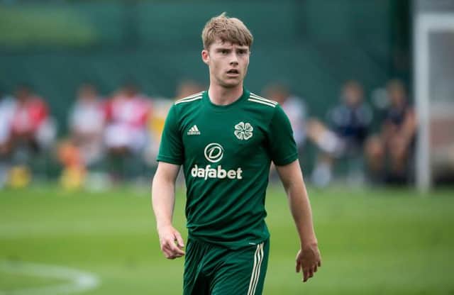 Luca Connell in action for Celtic during a pre-season friendly against Charlton Athletic. (Photo by Craig Foy / SNS Group)