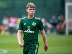 Luca Connell in action for Celtic during a pre-season friendly against Charlton Athletic. (Photo by Craig Foy / SNS Group)