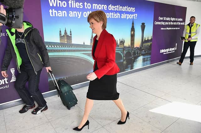 Nicola Sturgeon doesn't want people in Scotland to book breaks
