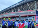 Pictured, left to right, are the Lasswade group - Craig Adam, Andy Cannon, Craig Brown, Craig Mackay, Scott Walkingshaw, Kevin Greig, Sean Hadden, Michael Farquhar. Picture: Contributed