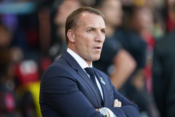 Former Celtic manager Brendan Rodgers is under pressure at Leicester City after a misfiring start to the season.