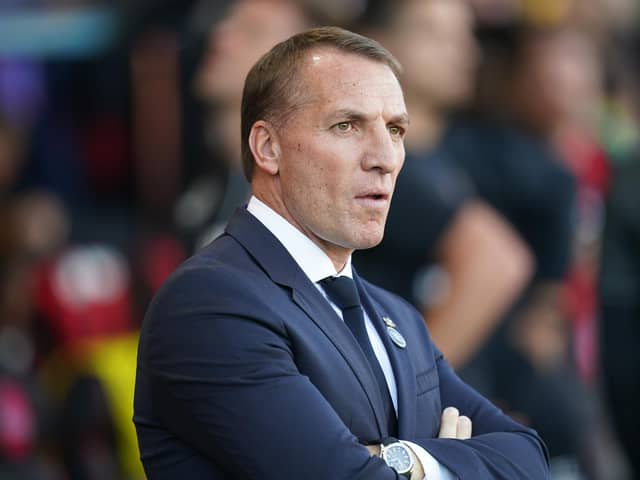 Former Celtic manager Brendan Rodgers is under pressure at Leicester City after a misfiring start to the season.