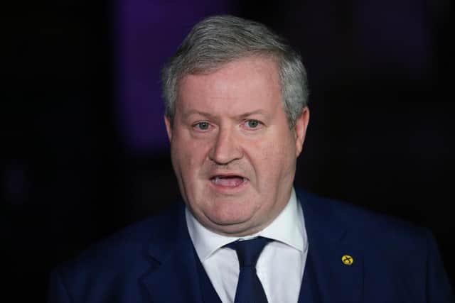 SNP Westminster leader Ian Blackford. Picture: Isabel Infantes/PA Wire