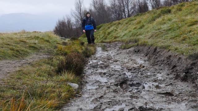 The National Trust for Scotland is asking for the public's help to reverse damage to footpaths (Picture: Jeff Holmes)