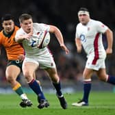 Owen Farrell picked up an injury in training.