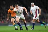 Owen Farrell picked up an injury in training.