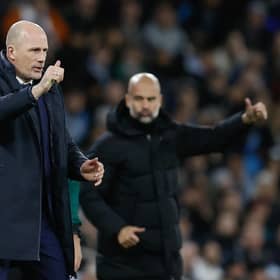 New Rangers manager Philippe Clement went up against Manchester City's Pep Guardiola with former side Club Brugge in the Champions League in 2021. (Photo by BRUNO FAHY/BELGA MAG/AFP via Getty Images)