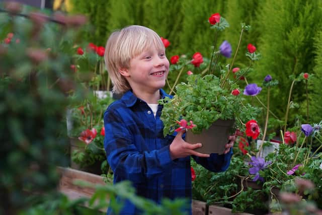 April’s Little Seedlings Club will explore wildflowers as shown by Little Seedlings Ambassador Fergus Bisset (6)