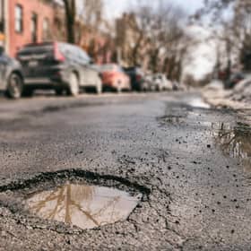 Edinburgh is the fourth worst city in the UK for potholes, with 103,874 reported between 2021 and 2025 (Picture: Adobe)