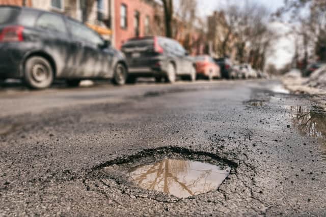 Edinburgh is the fourth worst city in the UK for potholes, with 103,874 reported between 2021 and 2025 (Picture: Adobe)