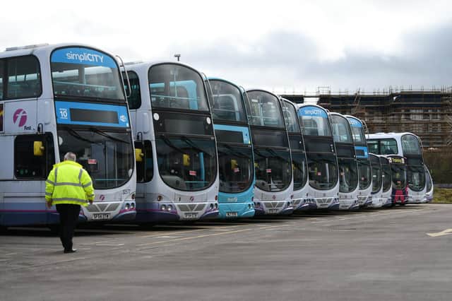 The First Bus operation forms a major part of Aberdeen-headquartered transport giant FirstGroup. Picture: John Devlin