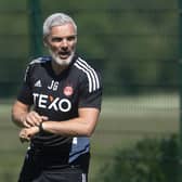 Aberdeen boss Jim Goodwin has been busy in the transfer window. (Photo by Craig Foy / SNS Group)