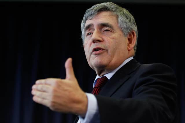 Gordon Brown (Pic: Scott Louden)