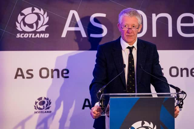 SRU chairman John Jeffrey offered a critical assessment of Scotland's high performance teams. (Photo by Ross Parker / SNS Group)