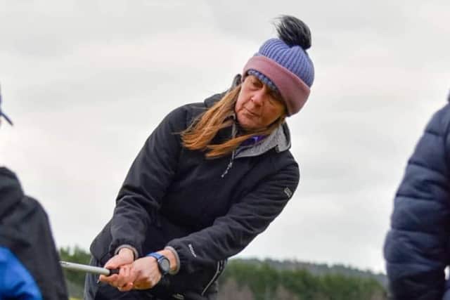 Karyn Dallas was the PGA professional at Kirriemuir for 20 years but now uses Forfar as her coaching base