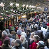 More than 2.6 million people flocked to Edinburgh's Christmas market in and around East Princes Street Gardens last winter. Picture: Lloyd Smith
