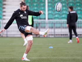 Ryan Wilson is in line to make his 200th appearance for Glasgow Warriors.  (Photo by Craig Williamson / SNS Group)