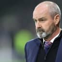 Scotland manager Steve Clarke ahead of facing Ukraine on Tuesday.