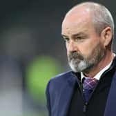 Scotland manager Steve Clarke ahead of facing Ukraine on Tuesday.