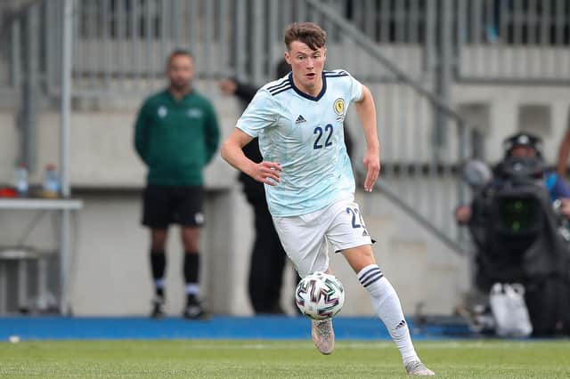Rangers right-back Nathan Patterson made an impressive Scotland debut as a substitute in the 1-0 win in Luxembourg. (Photo by Christian Kaspar-Bartke/Getty Images)