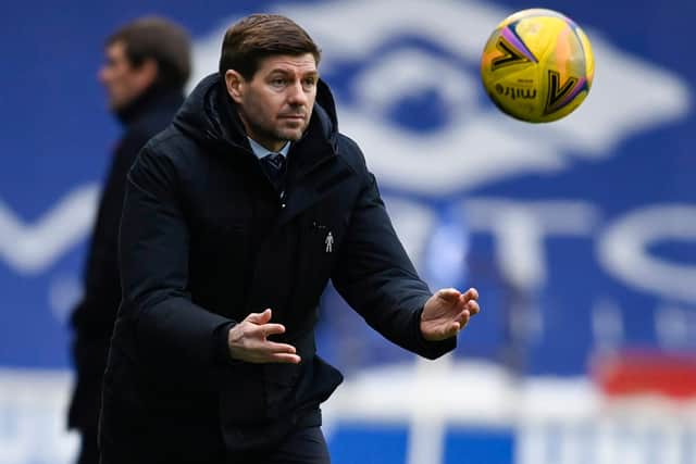Steven Gerrard has been linked with Everton. Picture: SNS