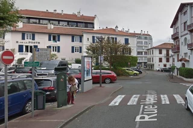 The attack happened in the town of Saint-Jean-de-Luz. Picture: Google