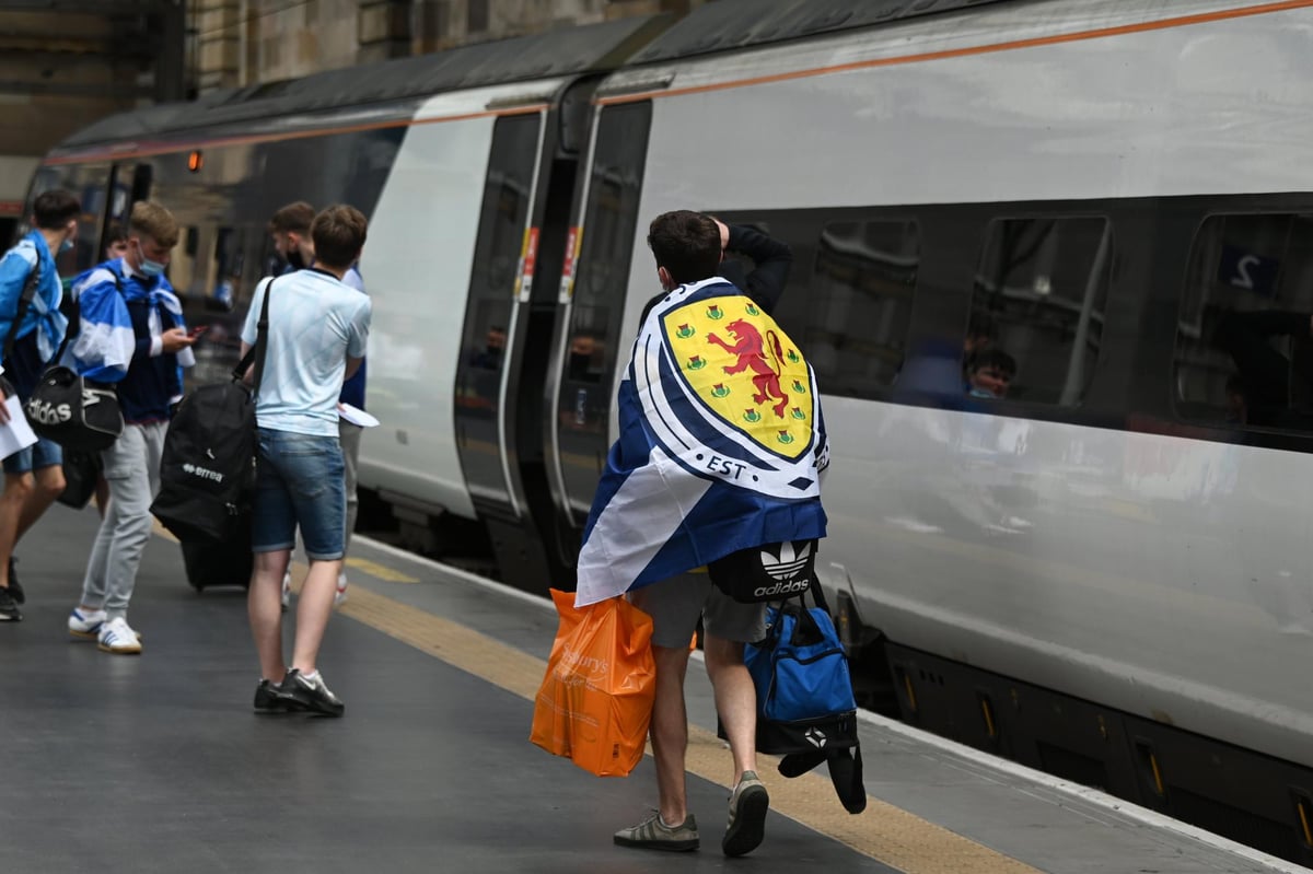 ScotRail advises fans to leave Scotland game early to get home