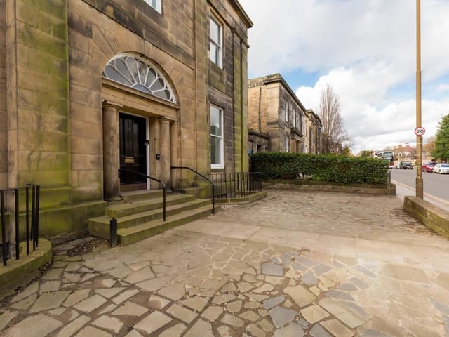 Parking area at front of property.
