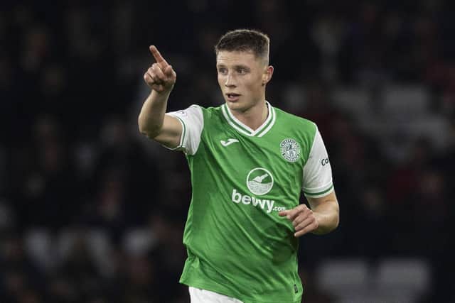 Will Fish has been a mainstay of the Hibs defence this season.