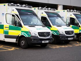 The Scottish Ambulance Service has warned it is very busy. Picture: John Devlin.