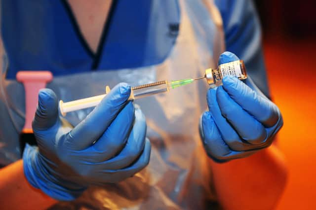 A 'nurse' claimed that around 400 vaccines were binned on Saturday January 23 at the Louisa Jordan Hospital site in Glasgow due to vaccine 'no-shows' (Photo: Michael Gillen).