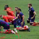 Lions head coach Warren Gatland looks on during training at Emirates Airline Park in Johannesburg. Picture: David Rogers/Getty Images