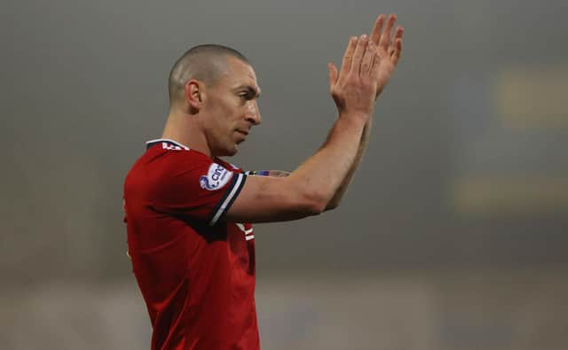 Aberdeen captain Scott Brown missed the midweek defeat by Hibs.