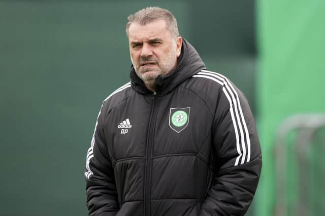 Celtic manager Ange Postecoglou believes the use of such language is far from accidental.