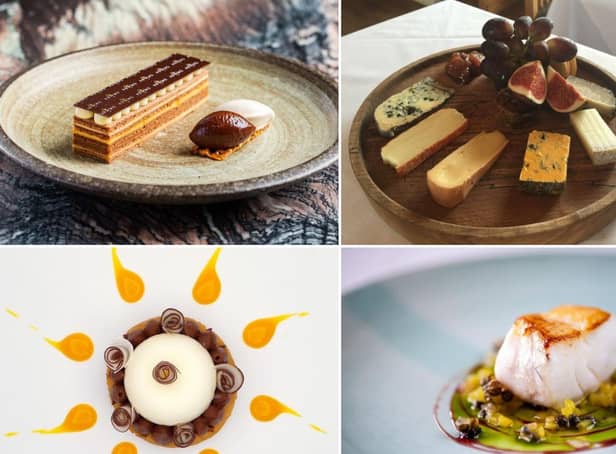 Some of the culinary treats being served up at Tripadvisor's top UK restaurants.