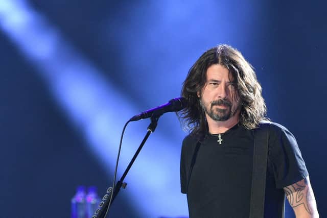 Dave Grohl of the Foo Fighters PIC: VALERIE MACON/AFP via Getty Images