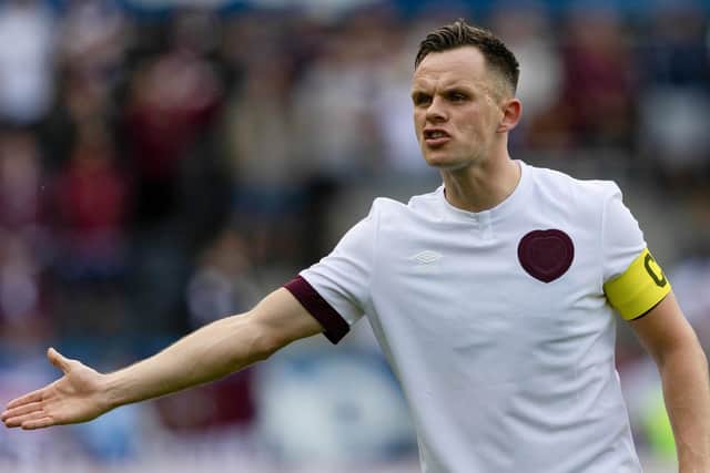 Lawrence Shankland scored 28 goals for Hearts last season.