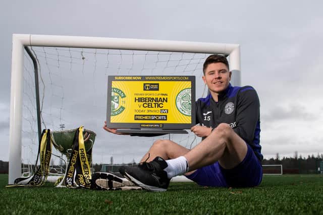 Kevin Nisbet was speaking at a Premier Sports Cup event. Premier Sports is available on Sky, Virgin TV and the Premier Player from £12.99 per month, and on Amazon Prime as an add-on subscription (Photo by Paul Devlin / SNS Group)